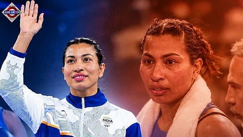 Gold medallist India's Lovlina Borgohain