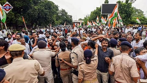 1,100 Detained As Opposition Protests Against Gyanesh Kumar