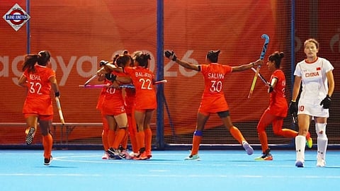 India win Asian Games hockey women's gold.