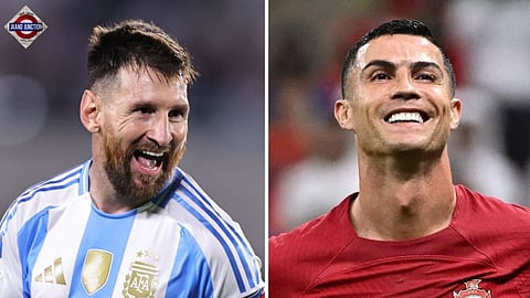 Lionel Messi and Cristiano Ronaldo 