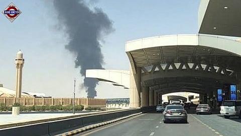 Houthis Claim Missile Strike On Riyadh Airport, Smoke Seen Over Runway