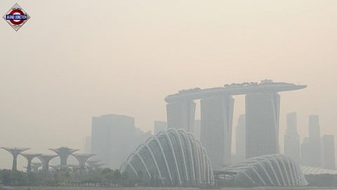 Indonesian haze turns Singapore into the world's most polluted city
