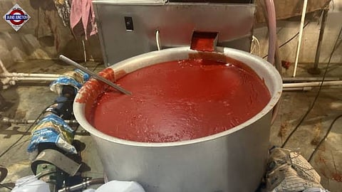 Ketchup Factory Sealed After Potato Paste And Artificial Colour Detected