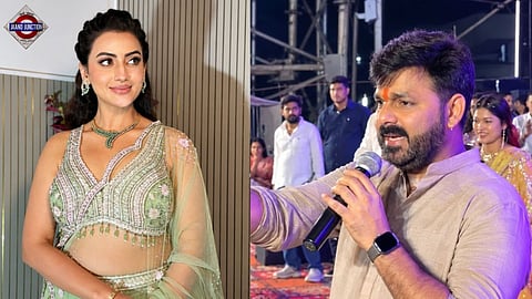 Akshara Singh and Pawan Singh 