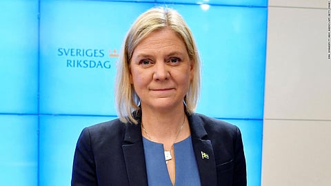 Magdalena Elected as Sweden’s First Woman Prime Minister Again