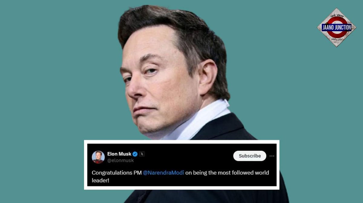 Elon Musk congratulates PM Modi on becoming most followed world leader on X