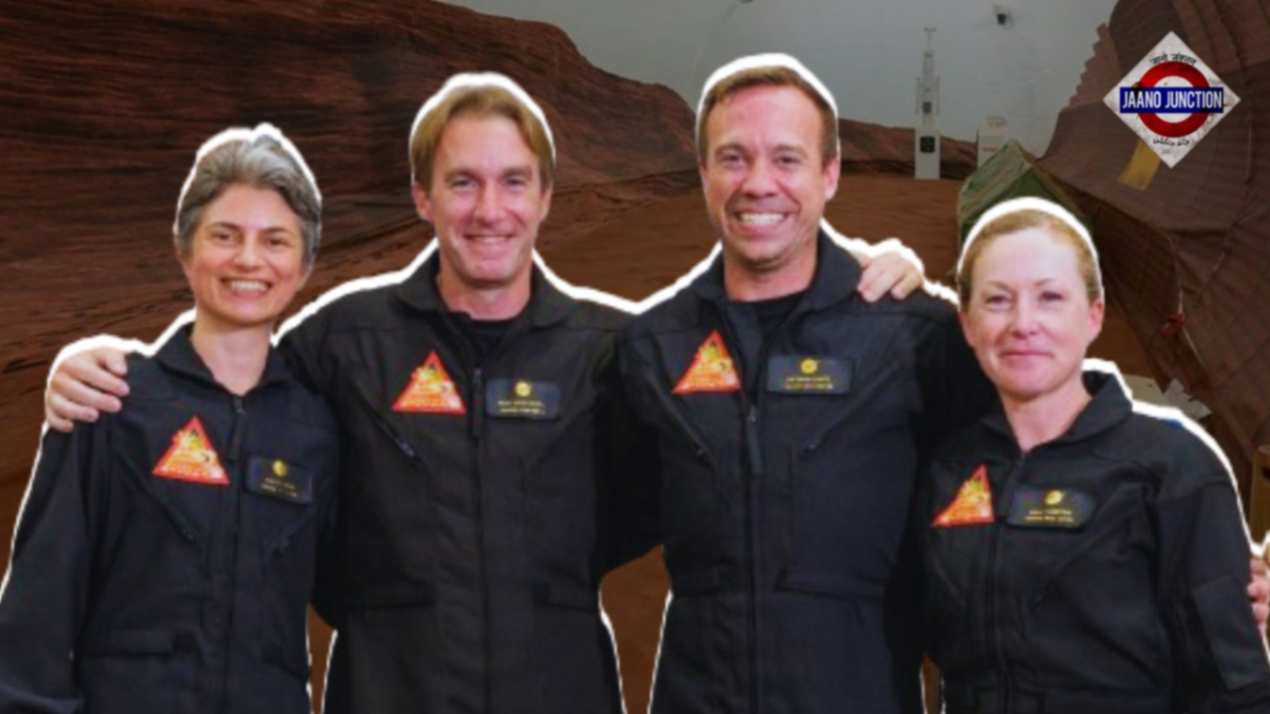 Why Nasa sent four people on a year-long mission to artificial Mars