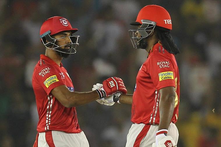 gayle & kl rahul