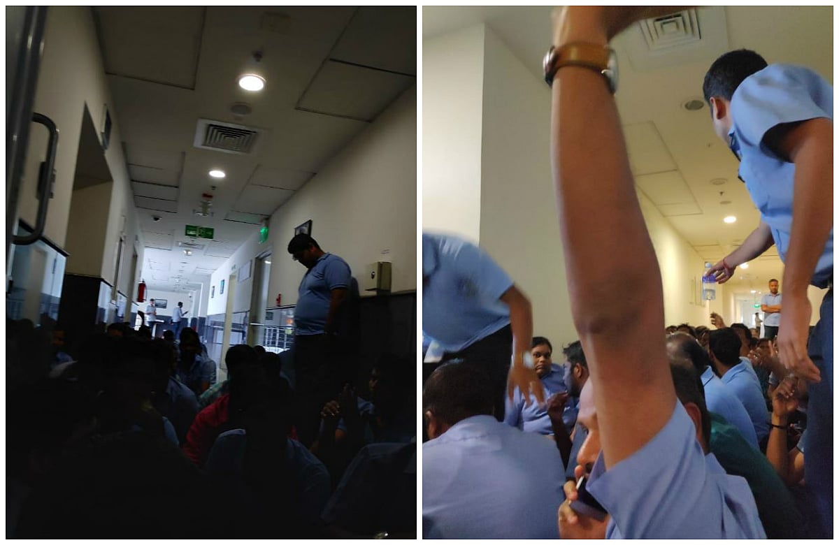 சங்கம் அமைத்ததால் 8 பேர் டிஸ்மிஸ் - மெட்ரோ ஊழியர்கள் உள்ளிருப்புப் போராட்டம்!