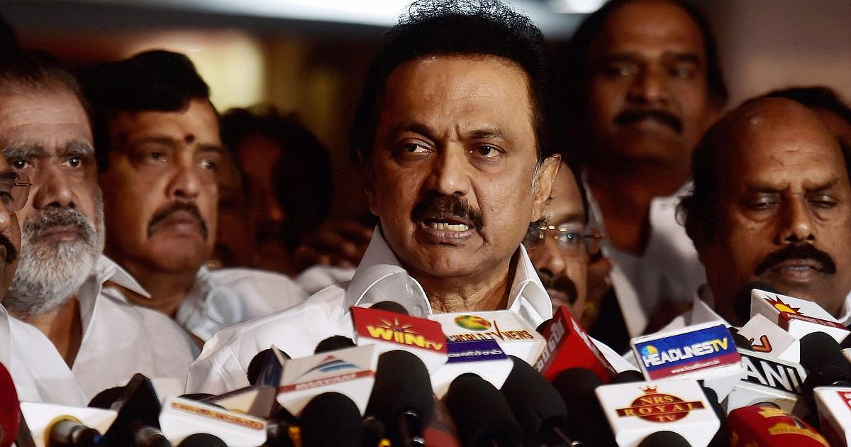 சபாநாயகர் மீது நம்பிக்கை இல்லா தீர்மானத்தை வலியுறுத்தப் போவதில்லை! மு.க.ஸ்டாலின் பேட்டி 