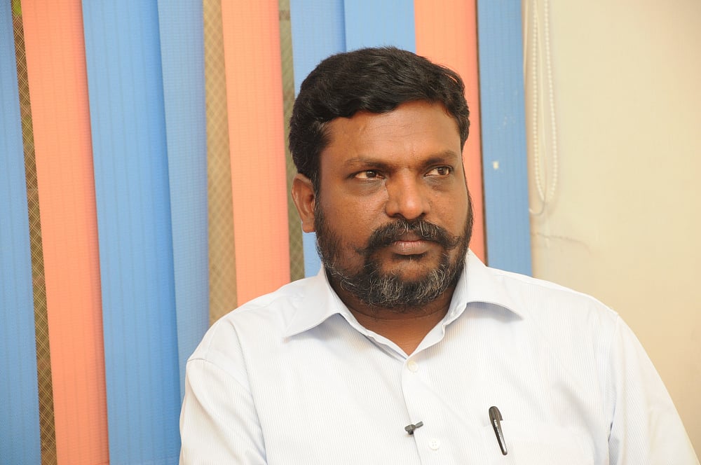 பொன்பரப்பியில் மறு வாக்குப்பதிவு நடத்தக் கோரி  வி.சி.க தலைவர் திருமாவளவன் மனு!