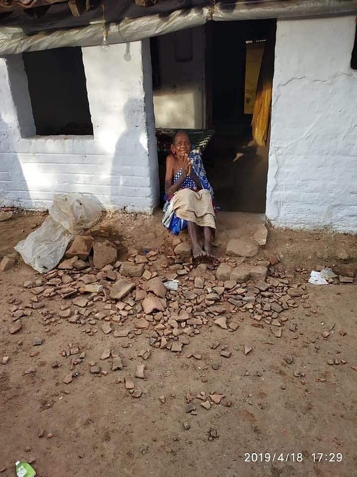 பொன்பரப்பி - வன்முறை வெறியாட்டத்தால் அச்சத்தில் கதறும் மூதாட்டி 