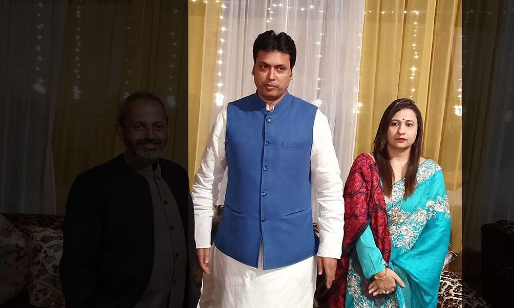 திரிபுரா பாஜக முதல்வர் அடித்து துன்புறுத்துகிறார்: விவாகரத்து கேட்டு மனைவி வழக்கு! 