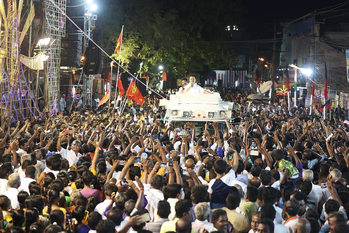 தோல்வி பயத்தால் தமிழிசை பொய் பேசத் தொடங்கிவிட்டார் - மு.க.ஸ்டாலின் பரப்புரை !