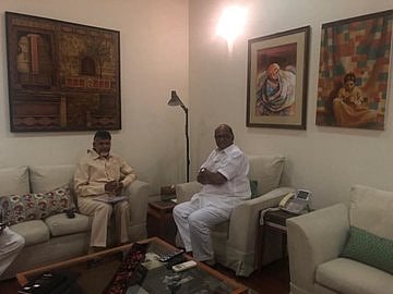 பா.ஜ.க அல்லாத ஆட்சி : முக்கிய தலைவர்களைச் சந்திக்கும் சந்திரபாபு நாயுடு!