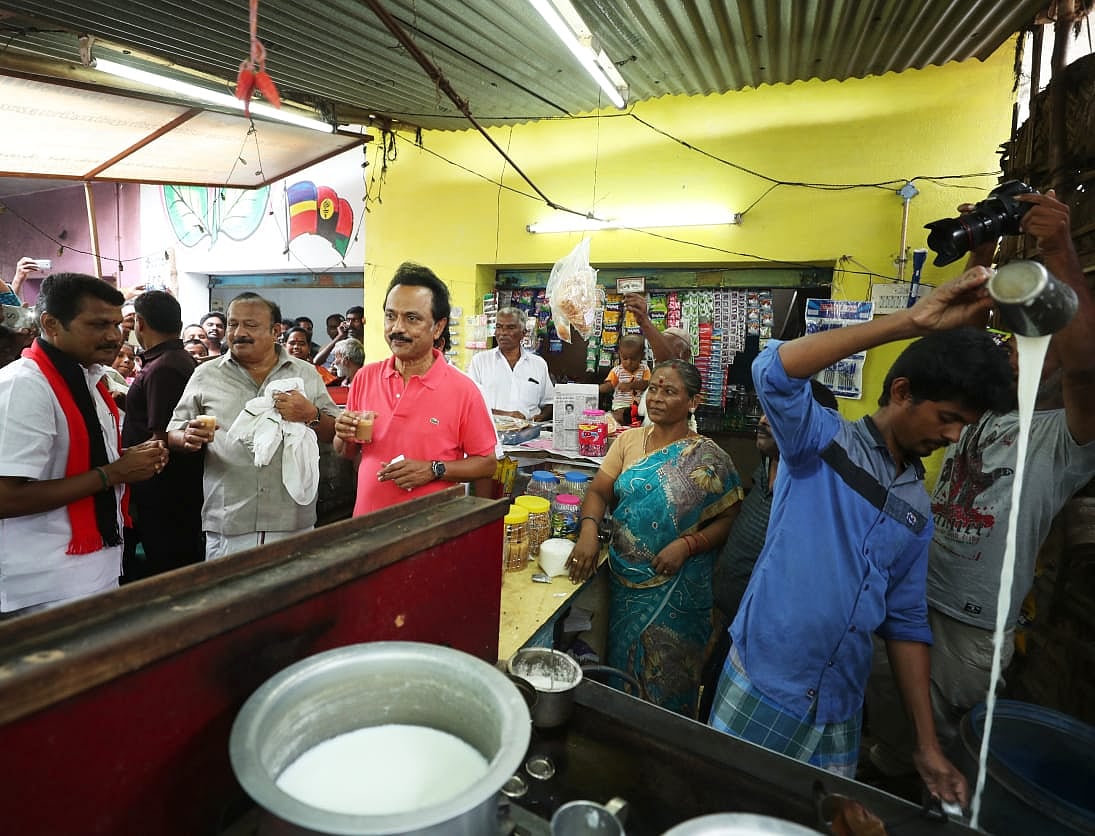 புகழூரில் காவிரியின் குறுக்கே தடுப்பணை கட்டப்படும்: அரவக்குறிச்சியில் மு.க.ஸ்டாலின் உறுதி