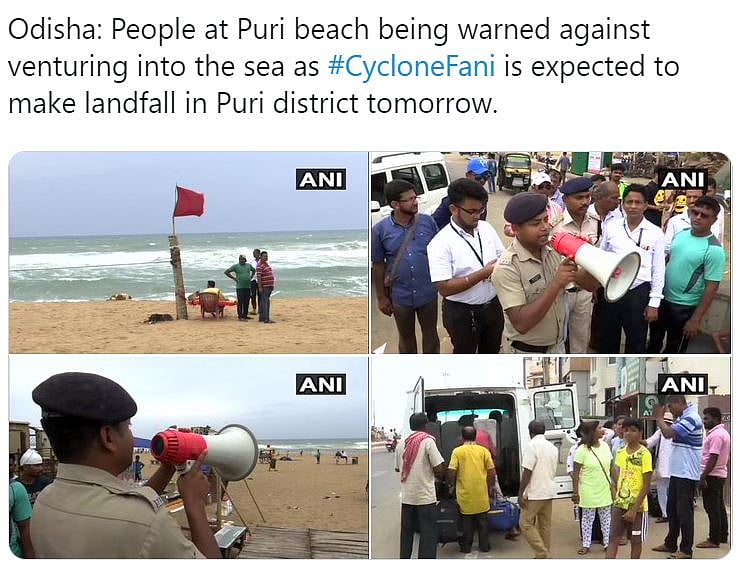 ஒடிசாவை நெருங்குகிறது ஃபானி புயல்... தயார் நிலையில் உச்சகட்ட முன்னேற்பாடுகள்... #Fani