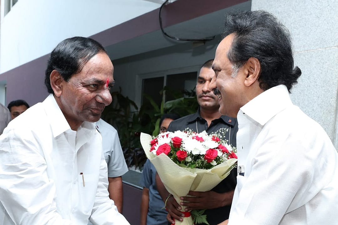 சந்திரசேகர ராவுடனான சந்திப்பு மரியாதை நிமித்தமானது - மு.க.ஸ்டாலின் பேட்டி