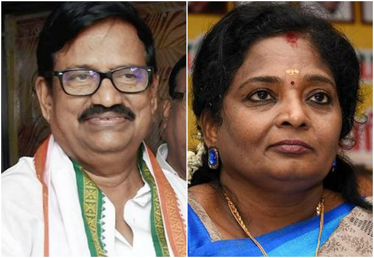 “அரண்டவன் கண்ணிற்கு இருண்டது எல்லாம் பேய்” : தமிழிசைக்கு காங்கிரஸ் பதிலடி!