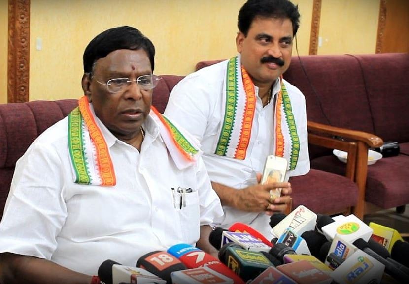 பாஜக வெற்றி: மதத்தை முன்வைத்து செய்த பிரசாரத்தின் பலன் - புதுச்சேரி முதல்வர் நாராயணசாமி!