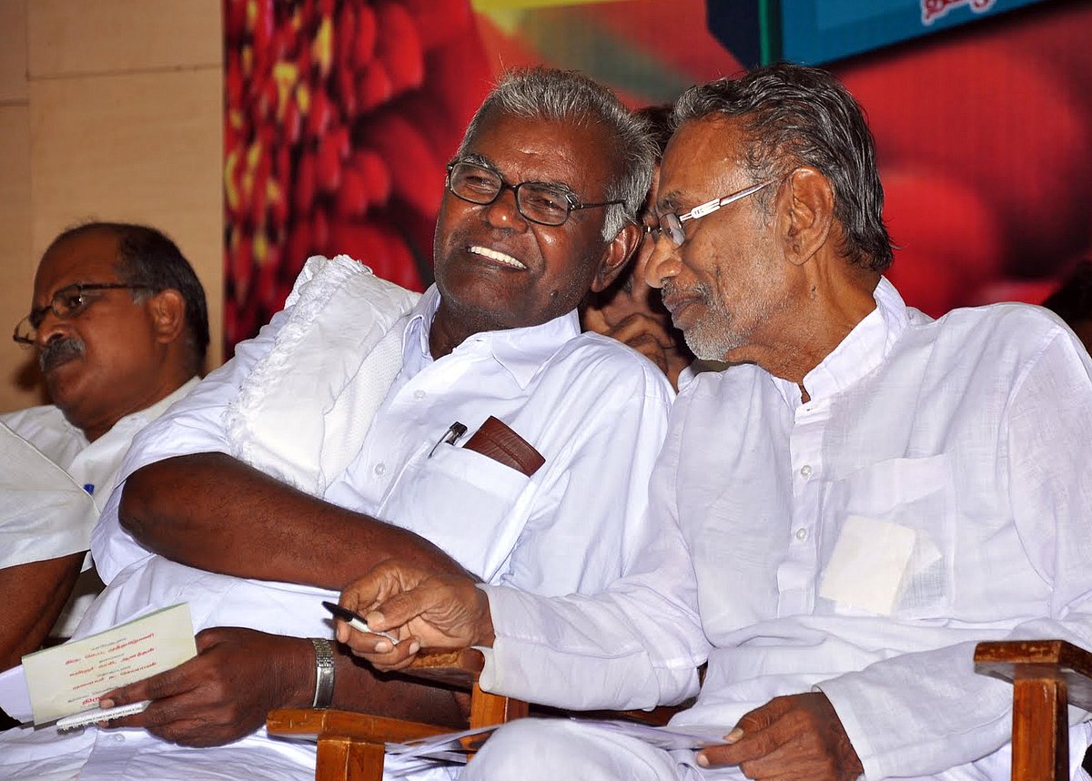 அரசுக் குடியிருப்பில் இருந்து வெளியேறிய நல்லக்கண்ணு: அரசு செயலுக்கு பழ.நெடுமாறன் கண்டனம்!