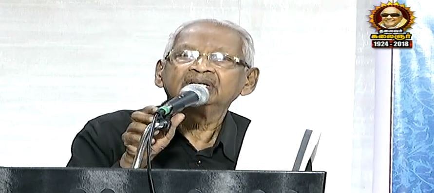 ஜனநாயகத்தின் மீது குண்டு வீசி இருக்கிறார் மோடி - கி.வீரமணி பேச்சு