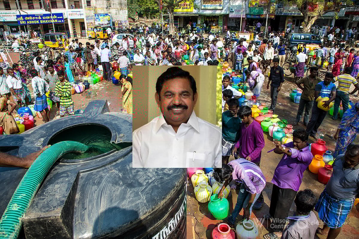எடப்பாடி வீட்டுக்கு தினமும் 20 ஆயிரம் லிட்டர் தண்ணீர் : மக்களின் கண்ணீர் எப்போது புரியும்?