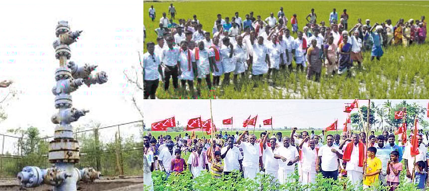 ஹைட்ரோ கார்பன் திட்டத்திற்கு எதிராக போராடிய 490 பேர் மீது வழக்கு: போலீசார் அராஜகம்!