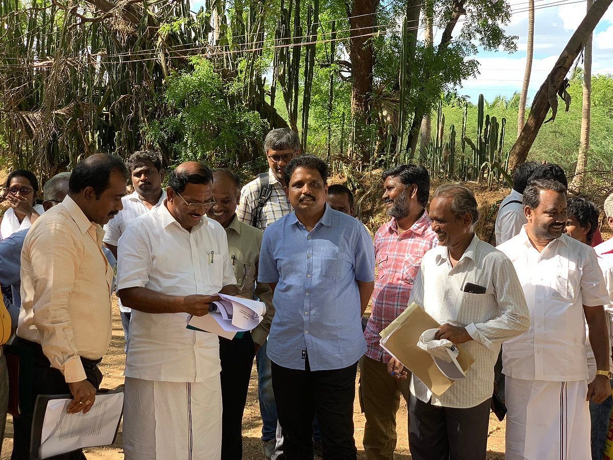  கீழடியில் 5-வது கட்ட அகழாய்வுப் பணிகள் தொடக்கம் :  சு.வெங்கடேசன் எம்.பி ஆய்வு!