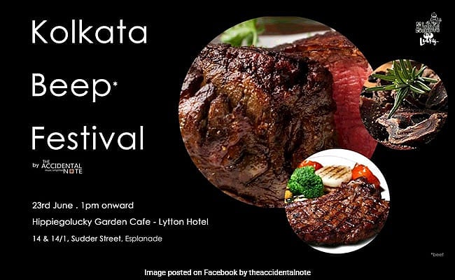 இந்துத்துவா அமைப்பினரின் கொலை மிரட்டலால் பீஃப் உணவுத் திருவிழா ரத்து!