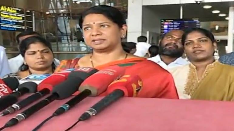 தி.மு.கவின் கடல் நீரை குடிநீராக்கும் திட்டத்தை கிடப்பில் போட்டுள்ளது அ.தி.மு.க. - கனிமொழி