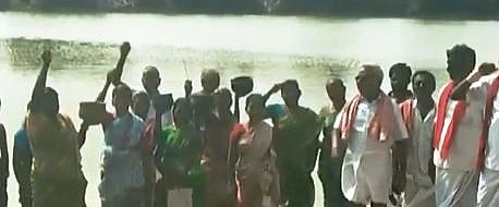 ஹைட்ரோ கார்பன் திட்டத்தை எதிர்த்துப் போராடிய 450 விவசாயிகள் மீது வழக்குப்பதிவு