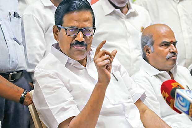 ஜோலார்பேட்டையிலிருந்து தண்ணீர் கொண்டுவர 3 வாரமாகும் என்பது வேடிக்கை : கே.எஸ்.அழகிரி