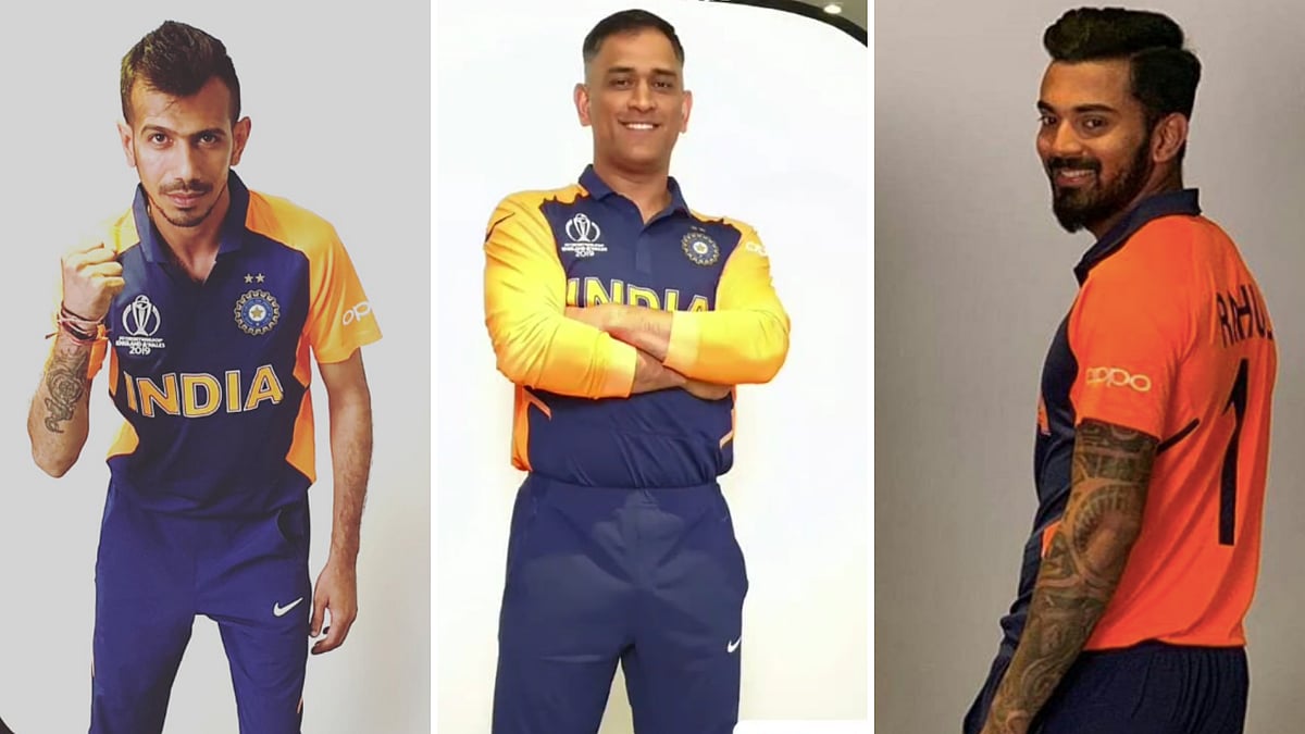 இந்திய அணியின் புதிய ஜெர்ஸி வெளியானது - கிரிக்கெட்டையும் காவி மயமாக்குவதாக குற்றச்சாட்டு!