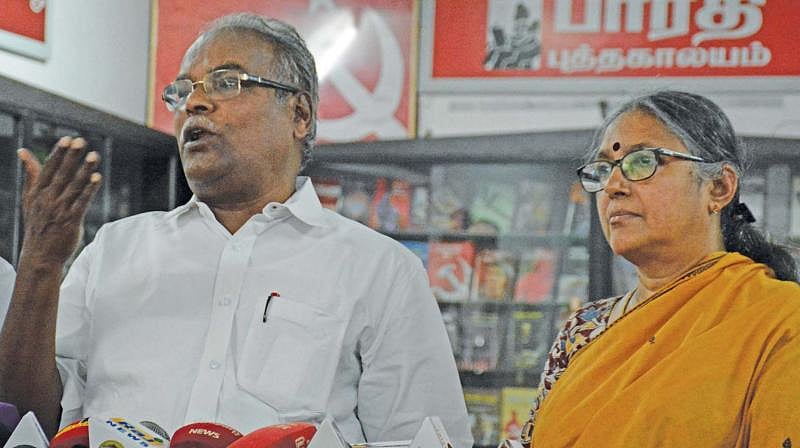 கல்வி உரிமைக்காக கருத்து தெரிவித்த நடிகர் சூர்யாவை மிரட்டுவதா? பா.ஜ.க அரசுக்கு  சிபிஎம் கடும் கண்டனம்!