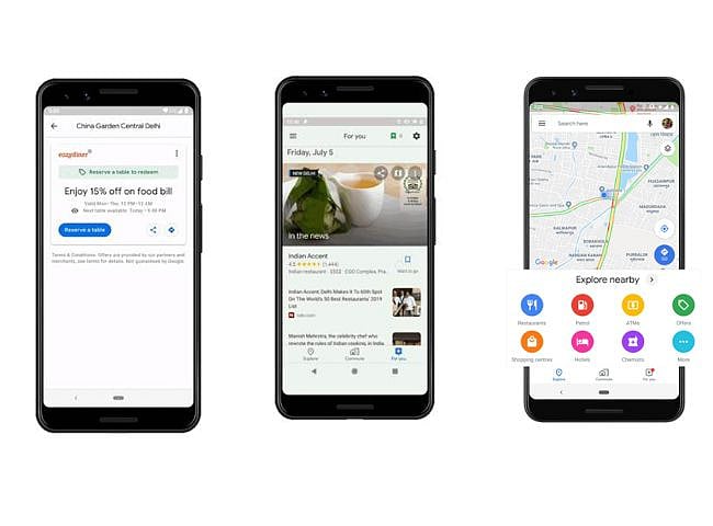 விரைவில் வருகிறது அட்டகாசமான Google Map அப்டேட் : உங்களுக்குப் பிடித்த ஹோட்டல்களில் சலுகையும் உண்டு !
