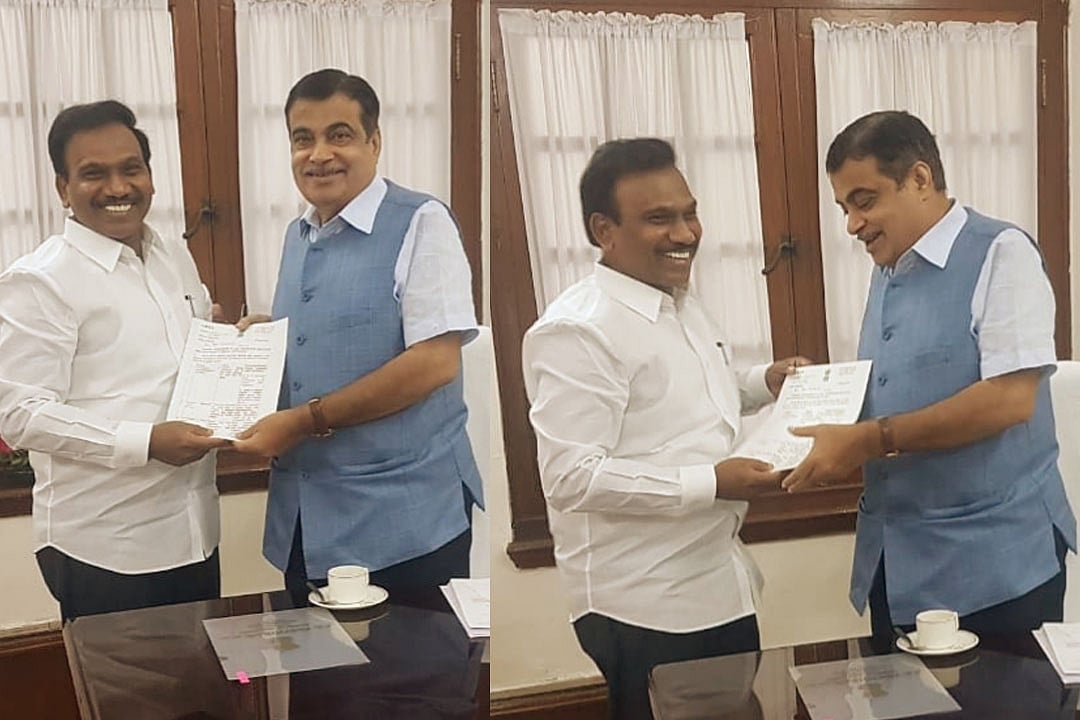 நீலகிரியில் 10 ஆண்டுகளாக கிடப்பில் போடப்பட்ட சாலைப் பணிகளை செயல்படுத்த ஆ.ராசா மனு!