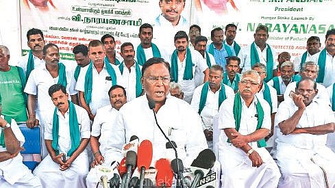 ”விவசாயிகளுக்கு பாதிப்பை ஏற்படுத்தும் எந்தத் திட்டத்தையும் ஏற்க மாட்டோம்” : புதுச்சேரி முதல்வர் ஆவேசம்!