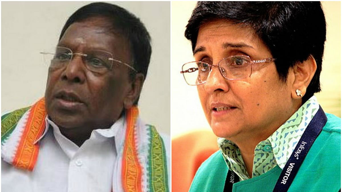 “கிரண்பேடிக்கு விளம்பர வியாதி இருக்கிறது” - புதுச்சேரி முதல்வர் நாராயணசாமி விமர்சனம்!