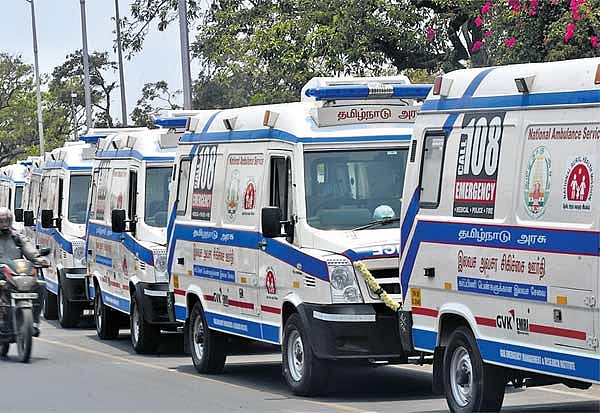 எங்கும் ஊழல்.. எதிலும் ஊழல் : தி.மு.க கொண்டுவந்த ஆம்புலன்ஸ் திட்டத்தில் முறைகேடு செய்யும் அ.தி.மு.க
