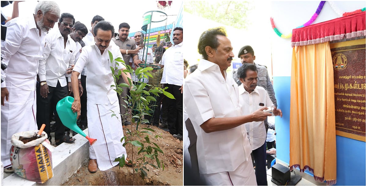 கொளத்தூரில் 82 லட்ச ரூபாய் செலவில் சீரமைக்கப்பட்ட குளம் : திறந்து வைத்தார் மு.க.ஸ்டாலின்!