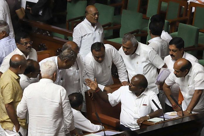 எனக்கு முதல்வர் பதவி தேவை இல்லை..ஆனால், கர்நாடக அரசியலை  பா.ஜ.க கேவலப்படுத்தி இருக்கிறது : குமாரசாமி