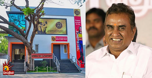 கோவையில் அரசு நிலத்தை திருடி தன் பெயரில் பதிவு செய்த அமைச்சர் : ஆதாரங்களை அடுக்கும் அறப்போர் இயக்கம் 