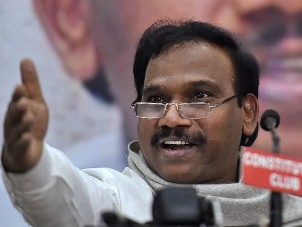 "ஜனநாயகத்தின் கறுப்பு நாள்" தகவல் அறியும் உரிமைச் சட்ட  திருத்தத்திற்கு எதிராக கொதித்தெழுந்த ஆ.ராசா!