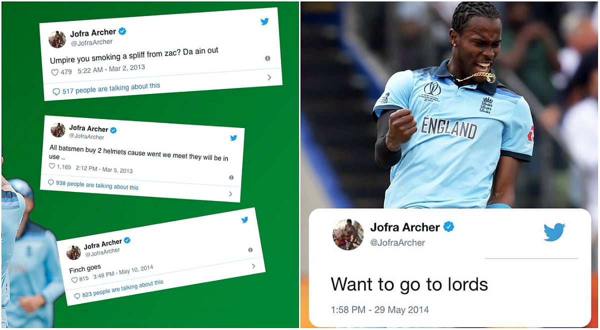 4 வருடங்களுக்கு முன்பே உலகக்கோப்பை போட்டி முடிவுகளை கணித்த ஆர்ச்சர் : ஜோஃப்ரா ஆர்ச்சரா.. ஜோசியக்காரரா..?