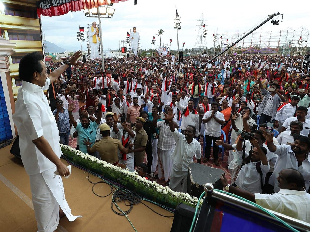 மாற்றுக்கட்சியினர் பல்லாயிரக்கணக்கானோர் தி.மு.கவில் இணையும் விழா: தி.மு.க தலைவர் ஸ்டாலின் எழுச்சியுரை