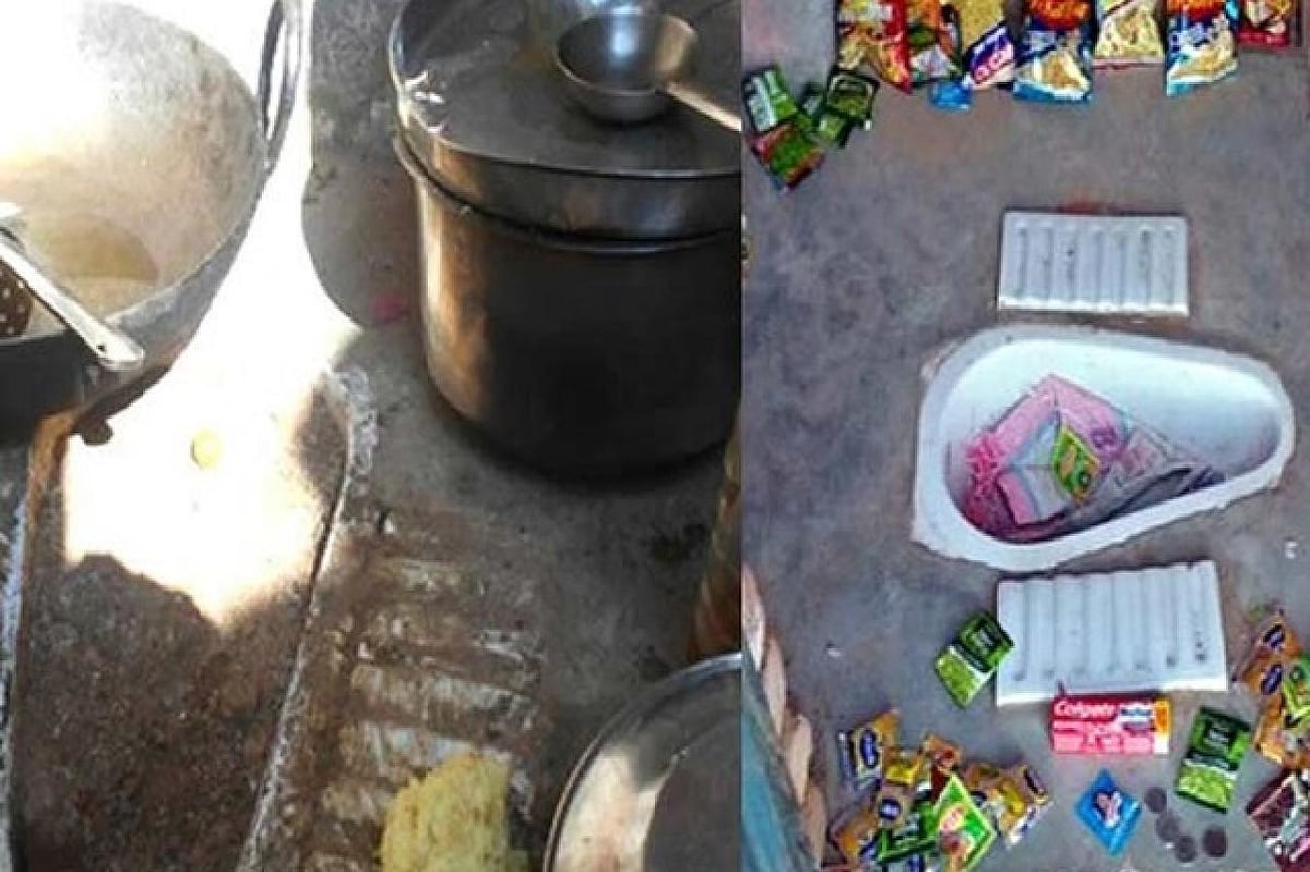 பள்ளி கழிவறையில் குழந்தைகளுக்கு உணவு சமைத்த அவலம்: அதில் தவறில்லை என நியாயப்படுத்தும் அமைச்சர்!