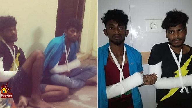 பட்டாக்கத்தி தூக்கிய மாணவர்களுக்கு மாவுக்கட்டு : என்ன நடக்கிறது காவல்துறையில்?!