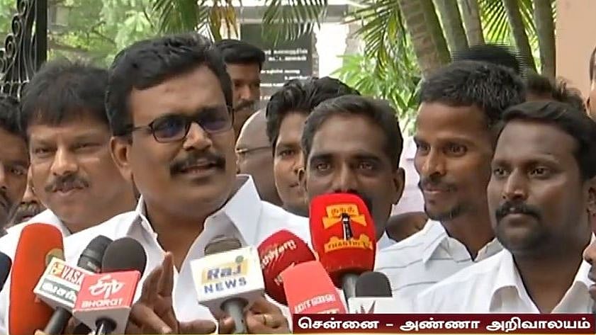 "தி.மு.க-வுக்கு உண்மையோடு பாடுபடுவேன்" - தி.மு.க கொள்கை பரப்புச் செயலாளர் தங்க.தமிழ்ச்செல்வன் பேட்டி