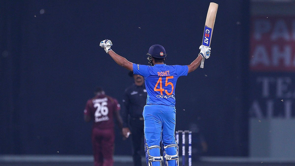 இந்தியா - மேற்கிந்திய தீவுகள் மோதும் டி20 தொடரில் ஹிட்மேன் ரோகித் சர்மா படைக்க இருக்கும் சாதனைகள்!